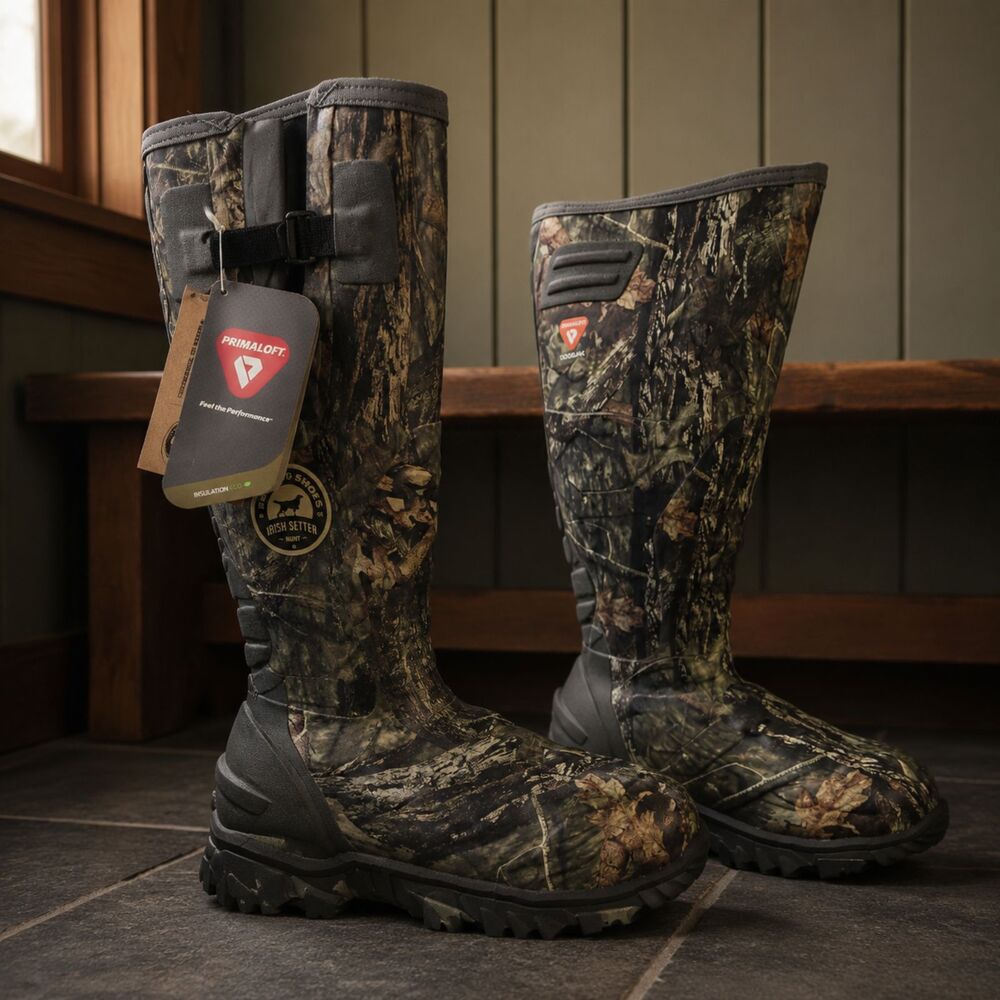 Irish Setter Hunt Men's Size 8 Camo Rubber Boots – New